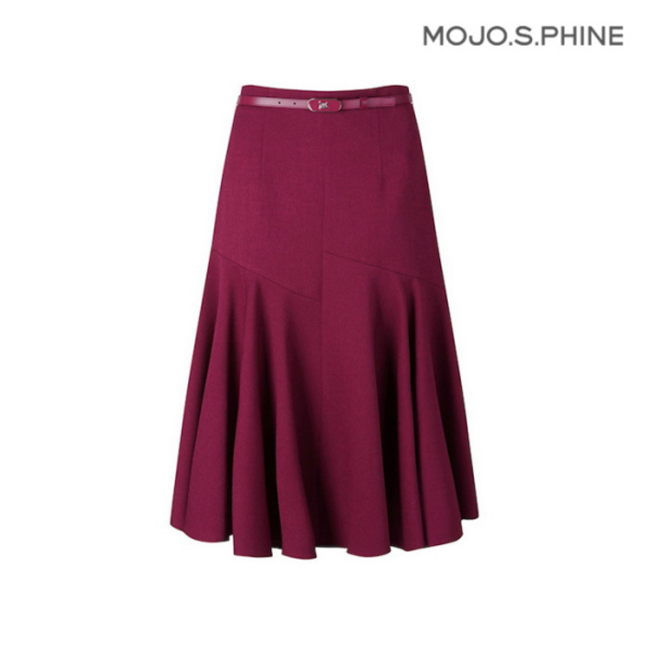 모조에스핀 머메이드핏 플레어 스커트 WIJ242MSD010 355677
