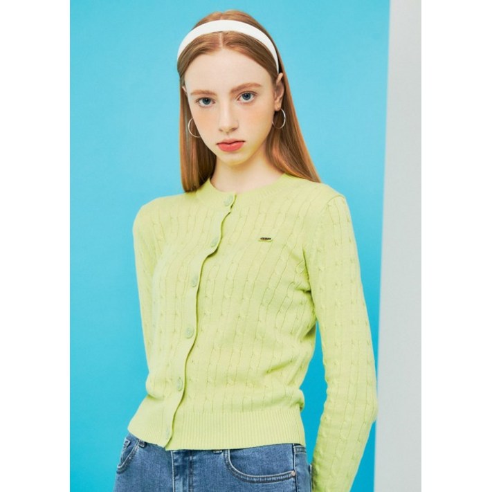 게스 GUESS 여성 케이블 가디건 ON1S5710 182503