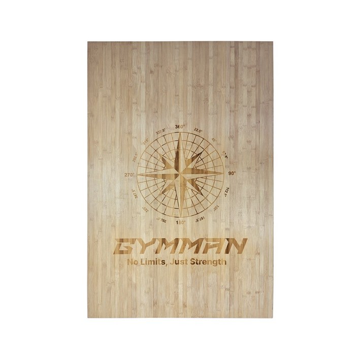 GYMMAN 짐맨 이펙트보드 스쿼트발판 데드리프트 역도 파워리프팅, 1개, 라이트우드