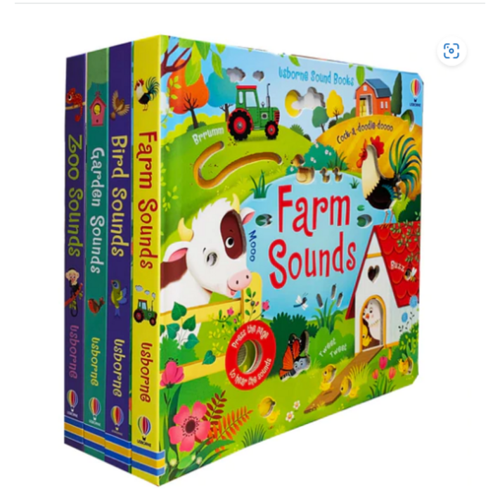 어스본 영어원서 Usborne Sound 4 Books 사운드북 4권세트