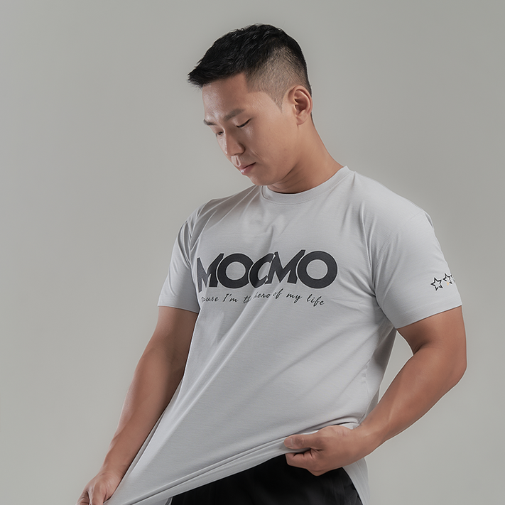 MOCMO 남녀공용 헬스 운동 러닝 크로스핏 스포츠 소로나 반팔 티셔츠