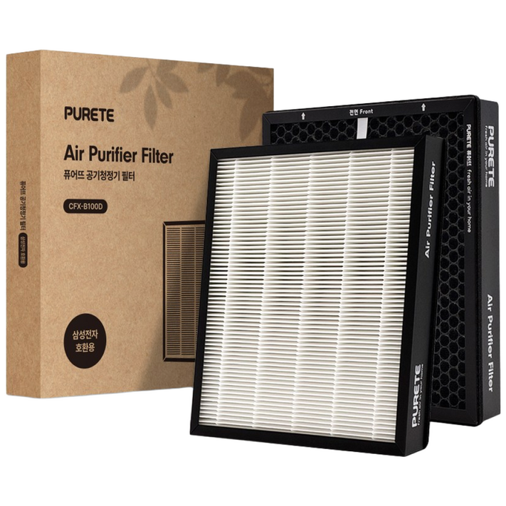 퓨어뜨 삼성 공기청정기 필터 CFXB100D 호환용, 1개, 슈퍼형B