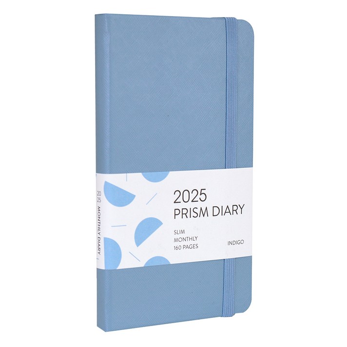 인디고 2025 프리즘 슬림 먼슬리 날짜형 수첩 월간 다이어리 인디고 2025 프리즘 슬림 먼슬리 날짜형 수첩 월간 다이어리