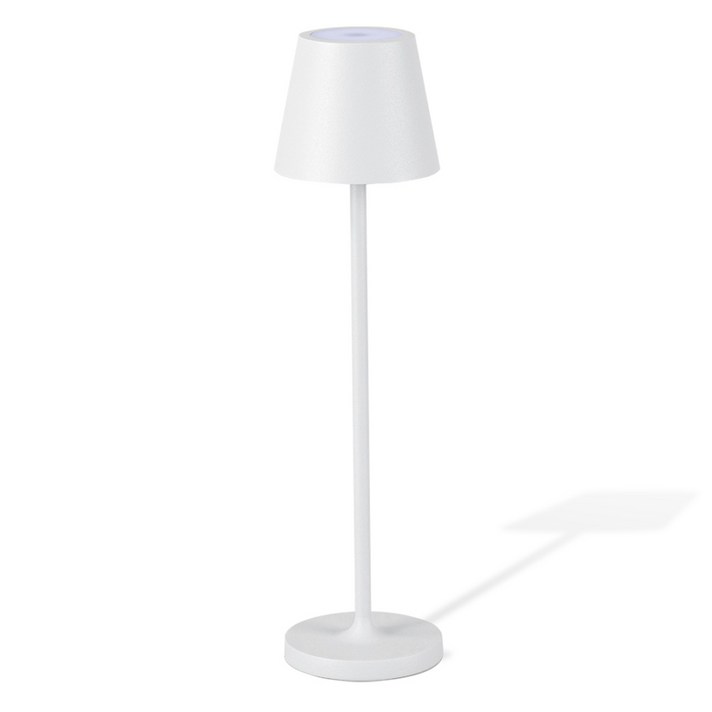 노바리빙 마이크로 LED 무선 테이블 단스탠드, 화이트 노바리빙 마이크로 LED 무선 테이블 단스탠드, 화이트