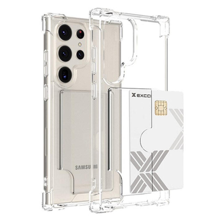 엑씨 클라로 슬라이드 카드수납 휴대폰 케이스