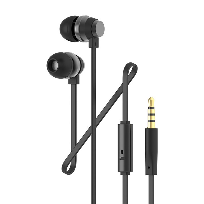 아이리버 3.5mm AUX 갤럭시 노트북 컴퓨터 알루미늄 커널형 유선 이어폰