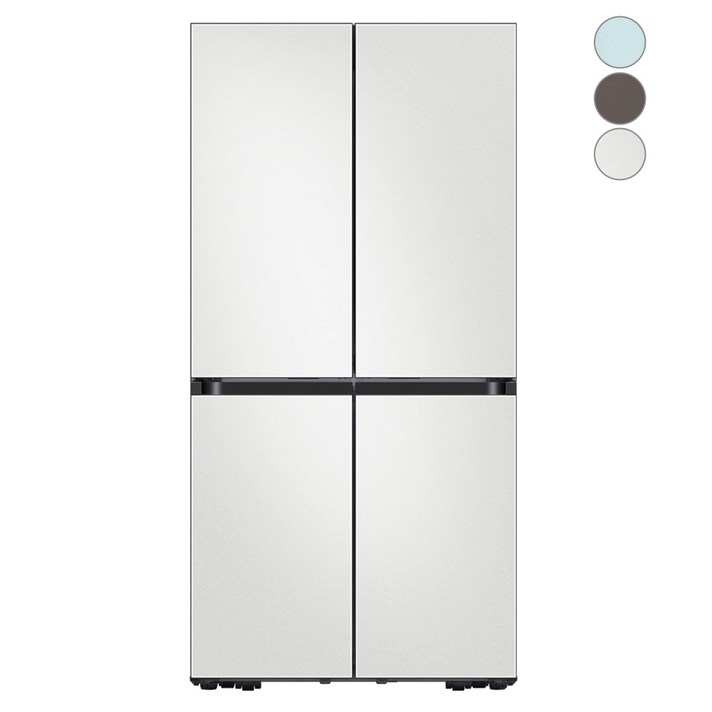 색상선택형 삼성전자 비스포크 615L 키친핏 메탈 4도어 냉장고 방문설치