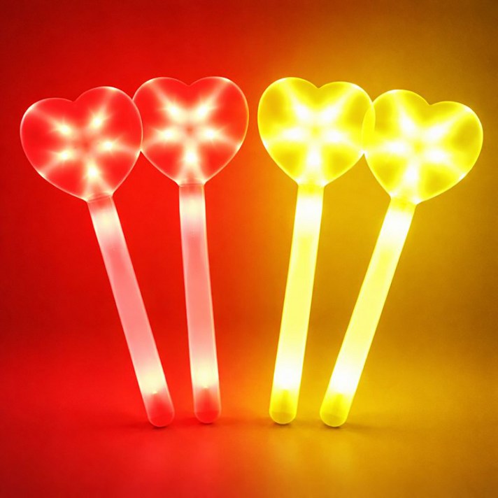 파티공구 LED하트봉 대 2종 x 2p 세트