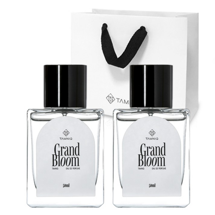 탐니크 오드퍼퓸 그랑 블룸 2p  쇼핑백, 50ml, 2개