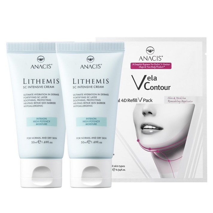 리더미스 인텐시브 크림 50g 2개 넥마스크팩1매, 2개, 50ml 리더미스 인텐시브 크림 50g 2개 넥마스크팩1매, 2개, 50ml