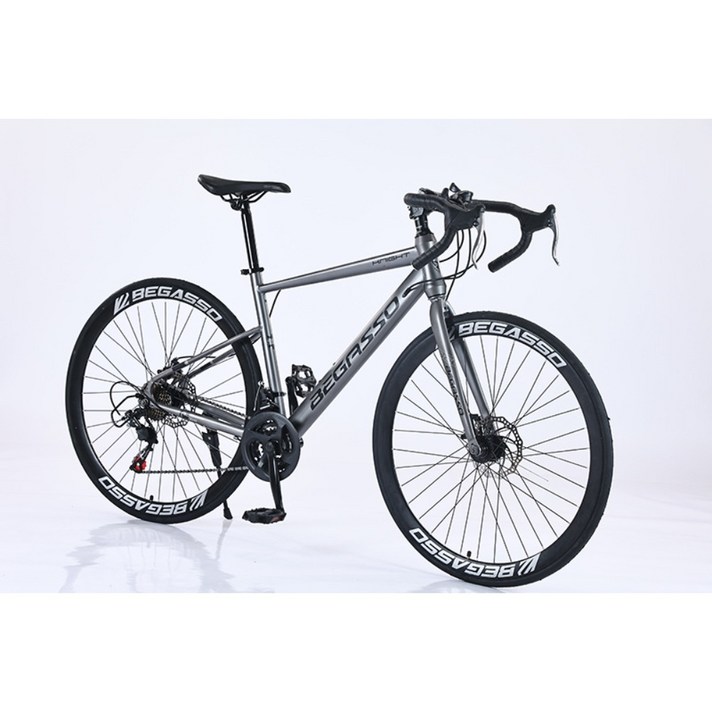 DPR 싸이클 자전거 로드 자전거 남녀공용 700C 도로 고탄소강 자전거 MTB 산악자전거, 블루 로드형 핸들 DPR 싸이클 자전거 로드 자전거 남녀공용 700C 도로 고탄소강 자전거 MTB 산악자전거, 블루 로드형 핸들