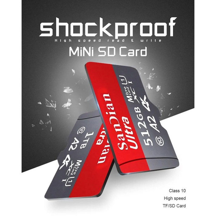 sandian SD 메모리 카드 마이크로 SD카드 512GB 1TB, 1TB, 1개 sandian SD 메모리 카드 마이크로 SD카드 512GB 1TB, 1TB, 1개