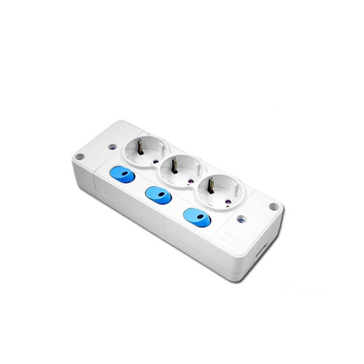 디데이 self diy 전기선없는 스위치형 멀티콘센트 멀티탭 스위치 콘센트 체결 개별, 1개