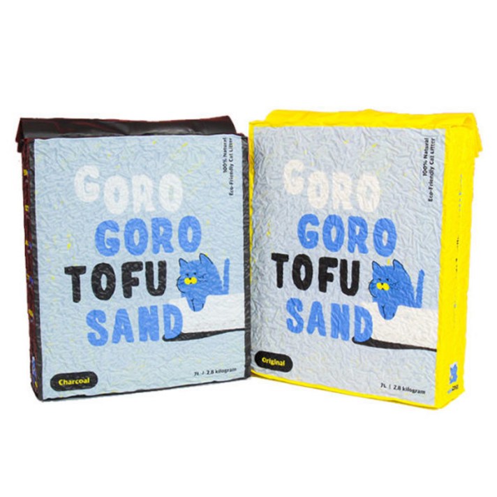 고로고로 두부모래 7L 6개입 고양이모래  차콜