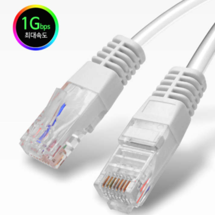 고급형 랜케이블 랜선 CAT.6 기기비트 인터넷 이더넷 Lan Cable UTP 2m 3m 5m 10m 15m 20m, 10m, 1개