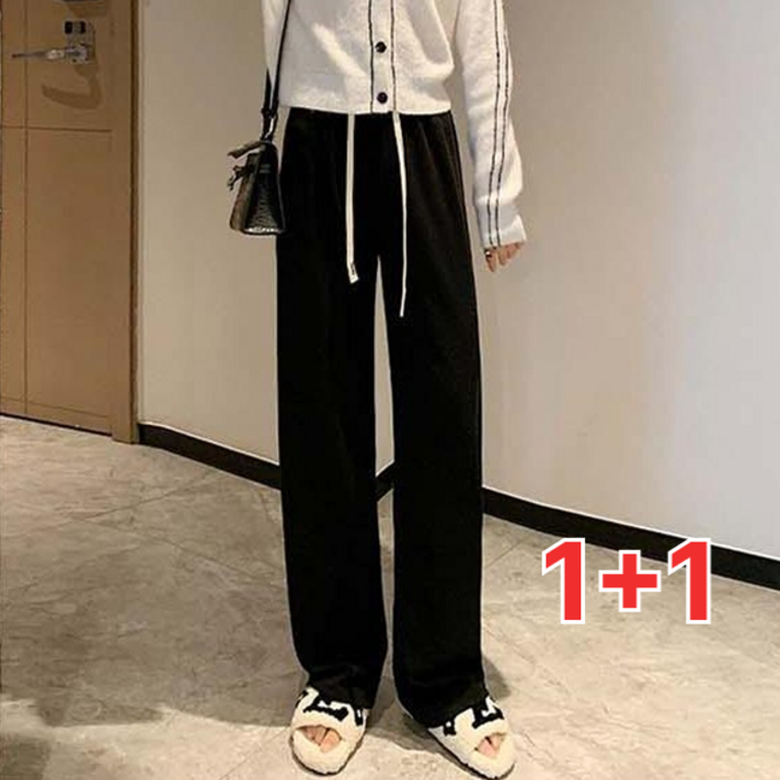 루아 11 겨울 편한 여성 와이드 밴딩 팬츠 따뜻한 기모바지 루아 11 겨울 편한 여성 와이드 밴딩 팬츠 따뜻한 기모바지