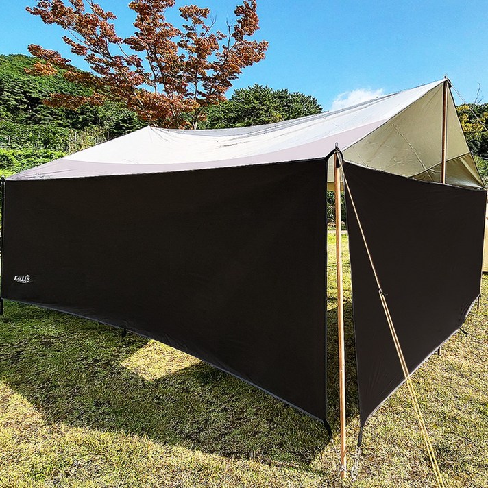 칼루스 타프 사이드월 세트, 2면전면, 측면, 블랙