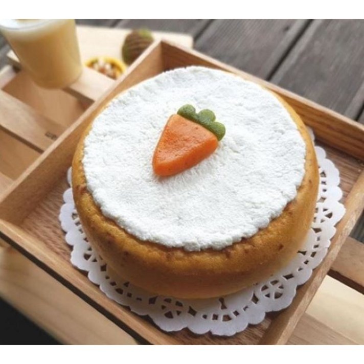 담무강아지케이크, 입문, 소형견, 캐롯, 생일파티, 1개, 300g, 당근