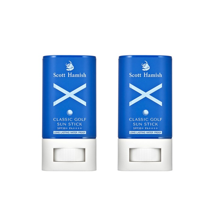 스콧해미쉬 클래식 골프 선스틱 SPF50PA, 18.5g, 2개, 18.5g, 2개