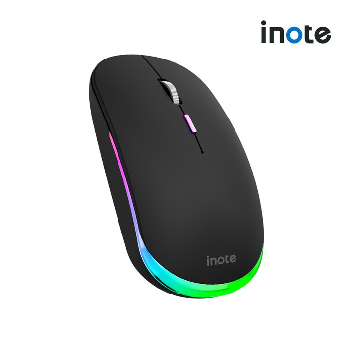 아이노트 RGB 충전식 무선 마우스 MC360R