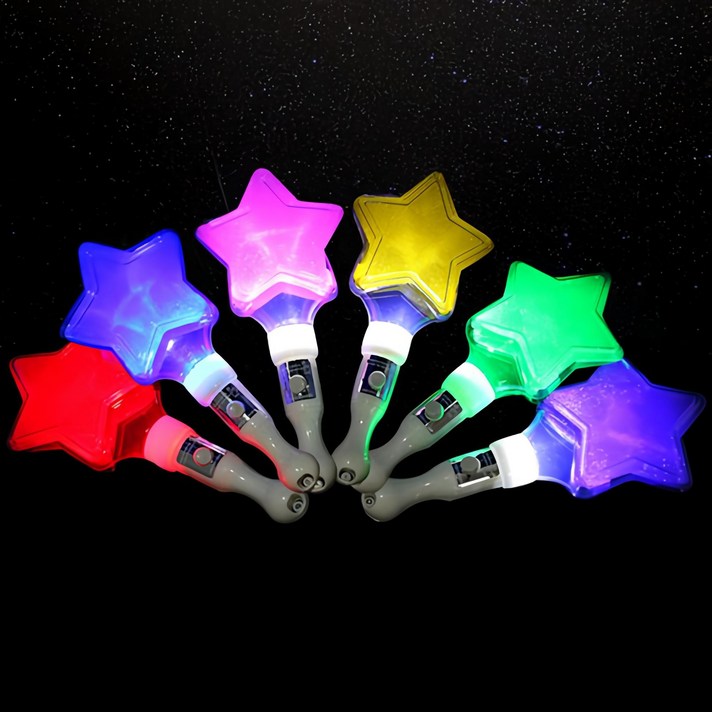 마메 LED 별 야광봉