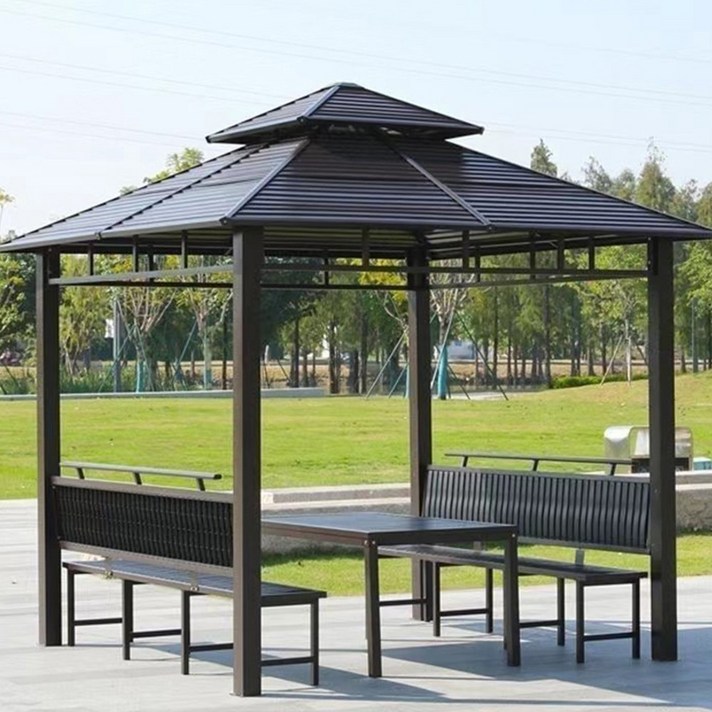 앙골모아 정자 가제보 야외 바베큐장 조립식파고라 야외정자 조립식 옥상 파고라
