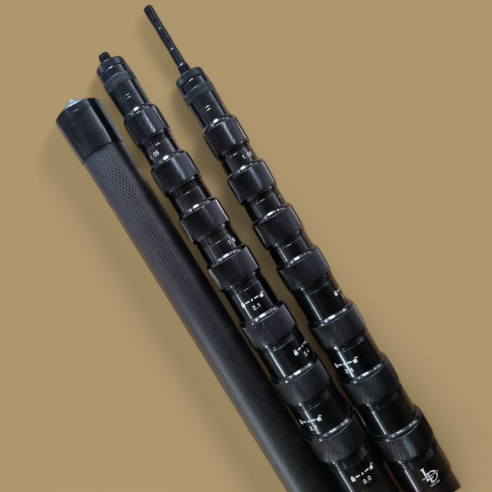 루디 초경량 카본폴대 슬라이드 캠핑 타프 텐트 폴대 높이조절 슬라이딩 사이드폴 프리미엄 메인폴대, 1개