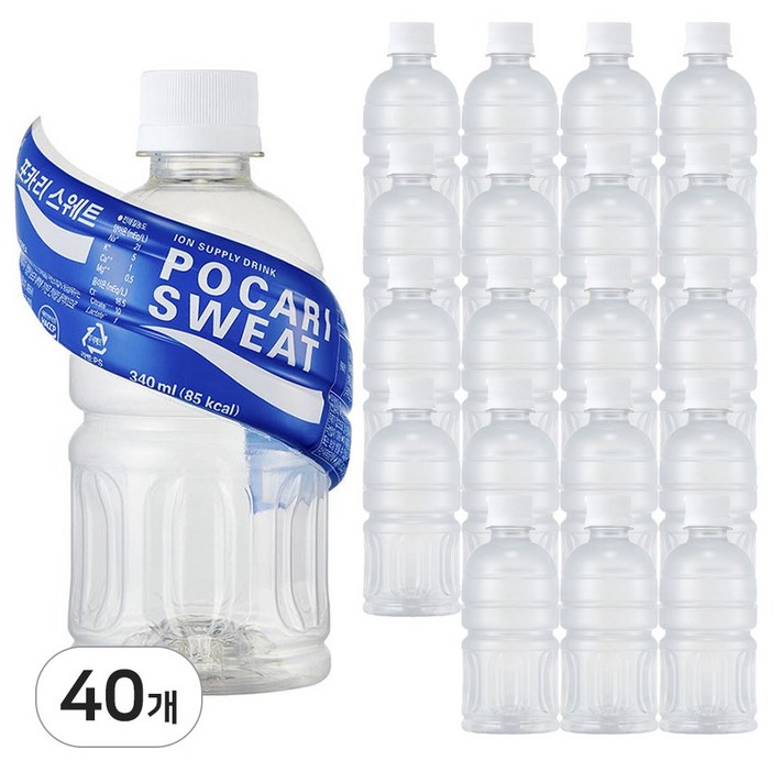 포카리스웨트, 340ml, 40개