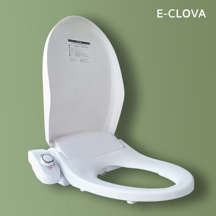 이크로바 기계식비데 무전원 냉수전용 시트일체형 수동비데 HB5023 2노즐, 고객직접설치, HB5023기본