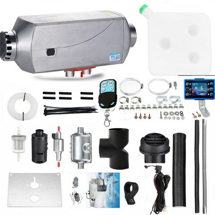 무시동 히터 난방 화물차 MD홍 24V 차량용 24년형 12v