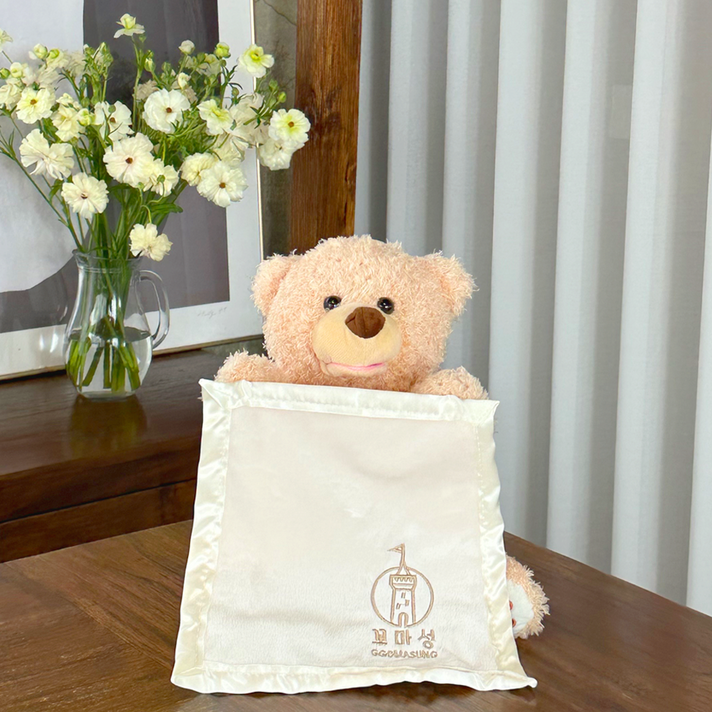 조카 손주 아이 안정 애착 까꿍인형친구 움직이는 인형, 26cm, 단일색상, 1개