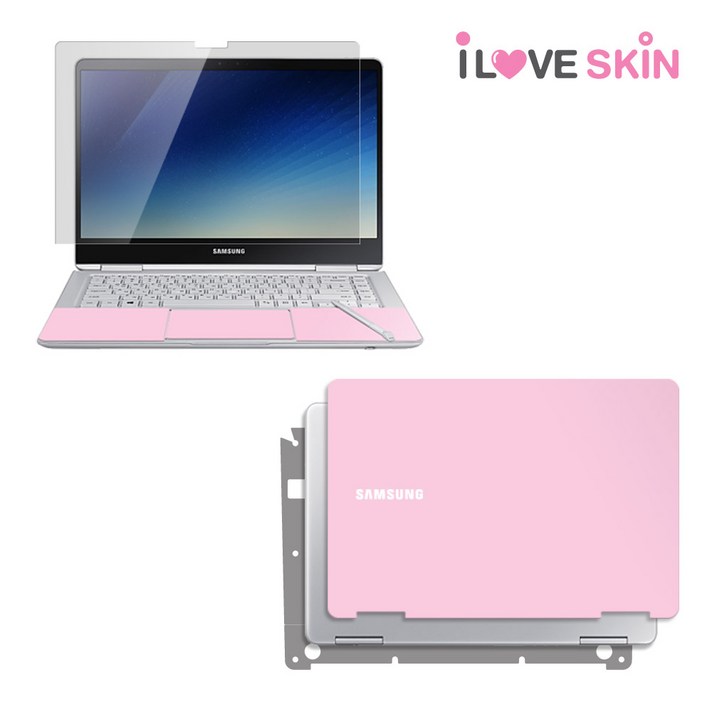 알럽스킨 삼성 노트북 펜 Pen 15 스타일가드 액정보호필름 NT950QAA, 핑크