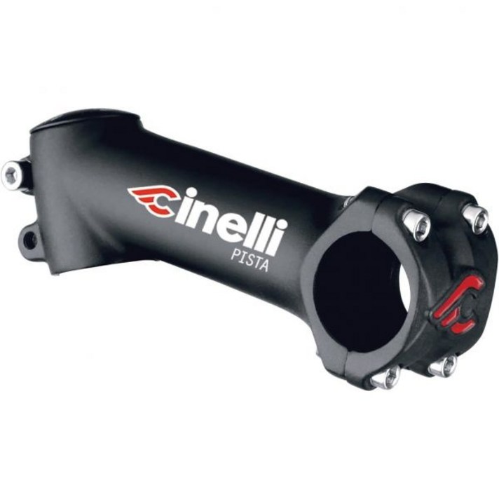 Cinelli 고각 스템 자전거 핸들 씨넬리 피스타 줄기 31.8 블랙 아노다이징