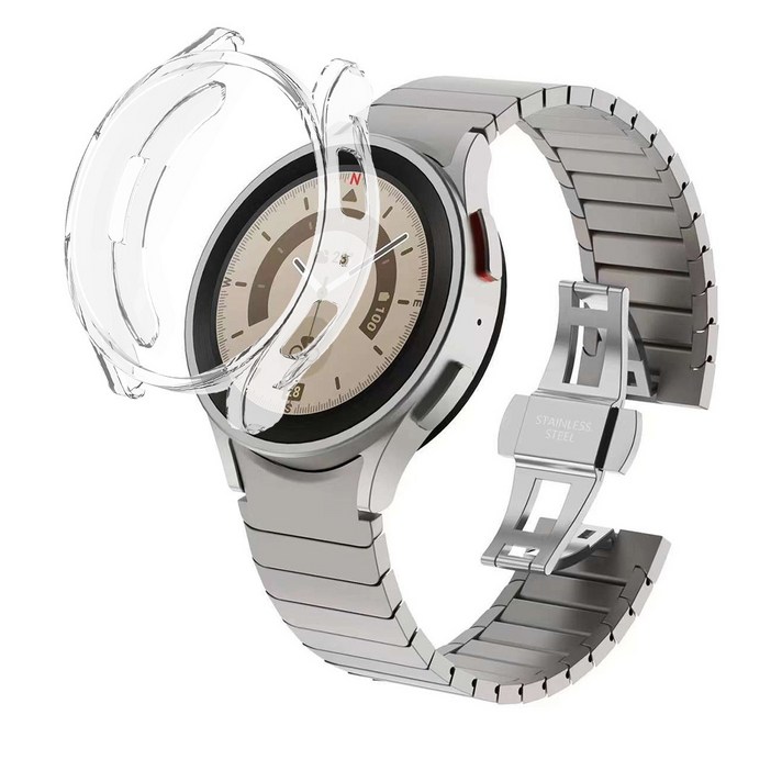 아이메이드잇 갤럭시워치 호환 일체형 링크 브레이슬릿  범퍼 케이스 세트 구성