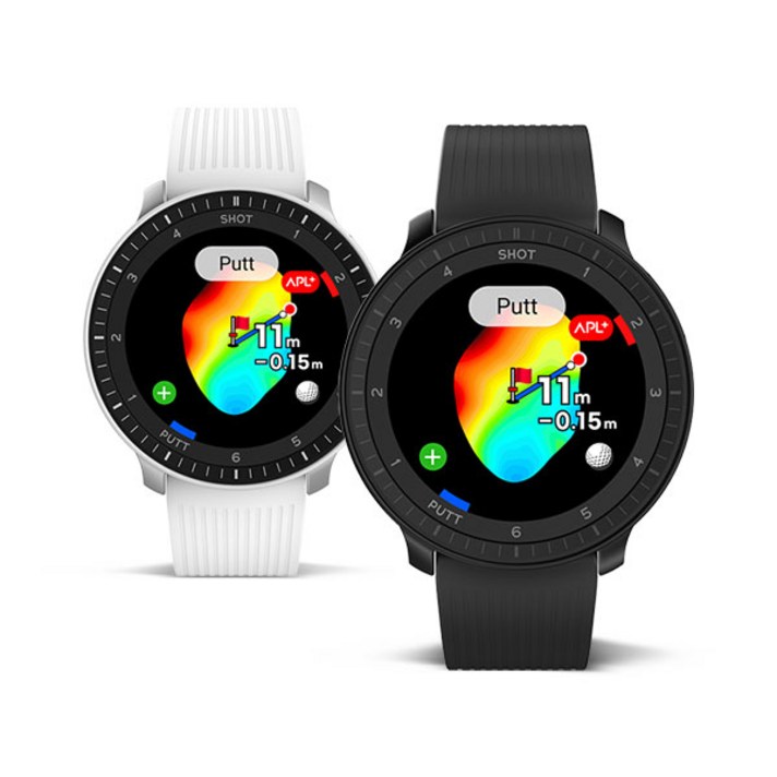 보이스캐디 시계형 골프 거리측정기 TULTRA GPS 골프워치 비거리측정, black