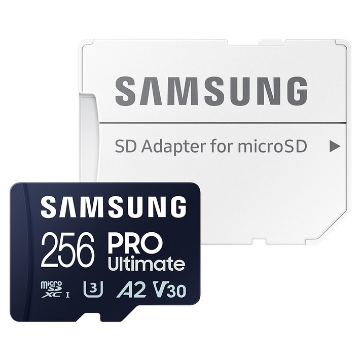 삼성전자 정품 마이크로 SD카드 PRO Ultimate 256GB MBMY256SA SD카드어댑터 공식인증 R, 단품 삼성전자 정품 마이크로 SD카드 PRO Ultimate 256GB MBMY256SA SD카드어댑터 공식인증 R, 단품