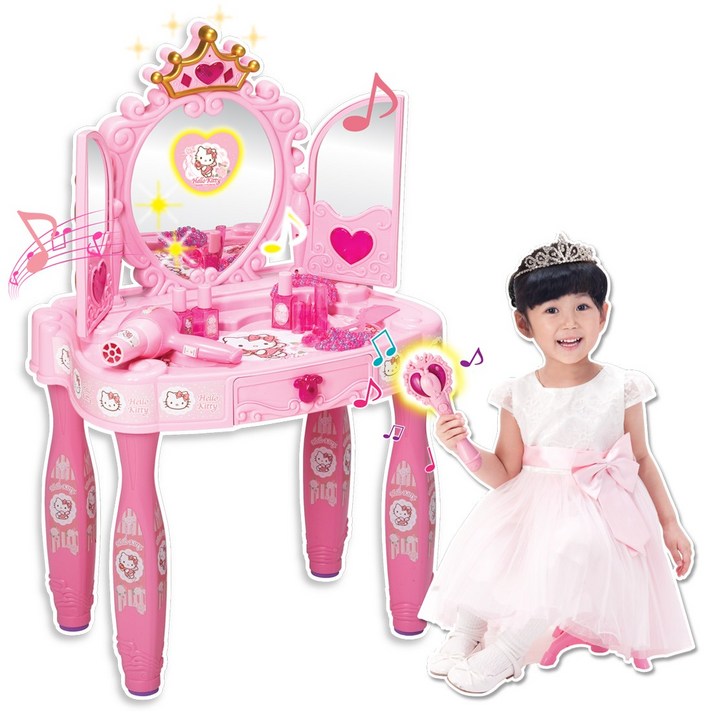 헬로키티 요술봉 화장대 세트