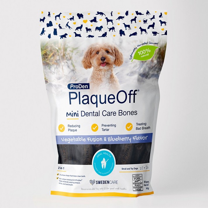 프로덴 플라그오프 덴탈케어본 미니 강아지 양치껌