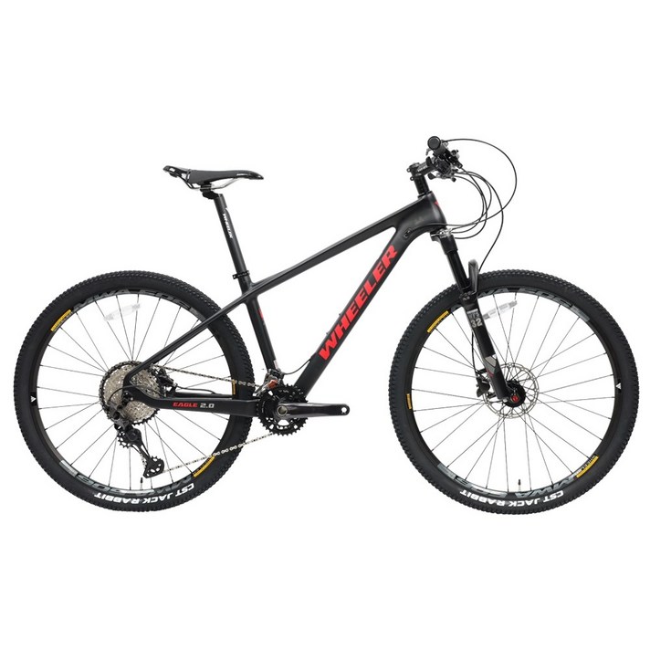 휠러 이글2.0 2022 카본 MTB자전거 27.5인치 시마노 XT 24단, 블랙, 1개