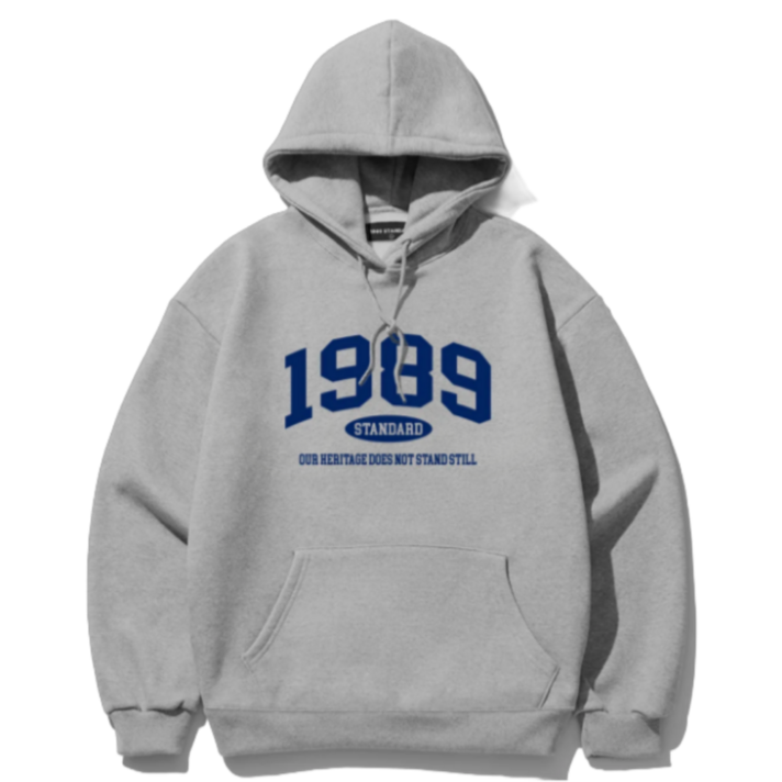 1989스탠다드 후드티 기모 오버핏 남녀공용 WSS1989STHT1 1989스탠다드 후드티 기모 오버핏 남녀공용 WSS1989STHT1