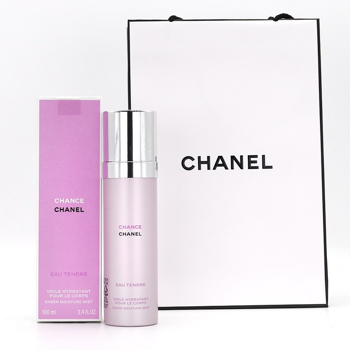 백화점정품 샤넬 샹스 오 땅드르 바디 모이스처 미스트쇼핑백동봉