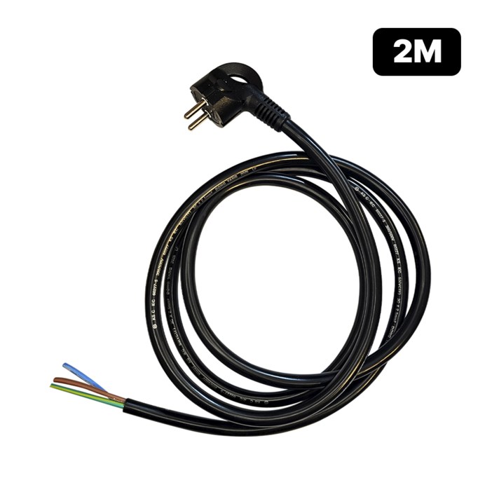 측면접지 전원코드 220V 2m 2.5SQ 수리용 플러그 작업등 전선 DIY, 2.5sq 2m, 1개