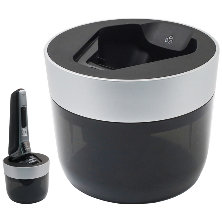 필립스 전기면도기 SkinIQ 프레스티지 i9000 호환세척기 무선 클렌징 팟