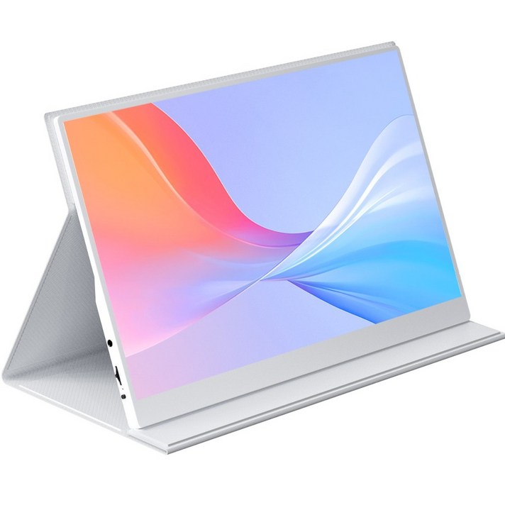 UPERFECT 유퍼펙트 15.6inch FHD 포터블 모니터 DEX IPS 휴대용 모니터 확장 스크린 초경량 초슬림,UPartner, 화이트, 39.62cm