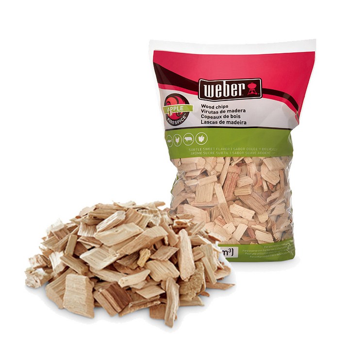 웨버 훈연칩 사과