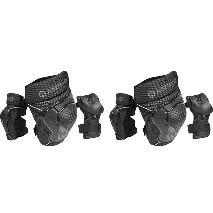 에어워크 키네틱 무릎 팔꿈치 손목 성인 보호대 세트