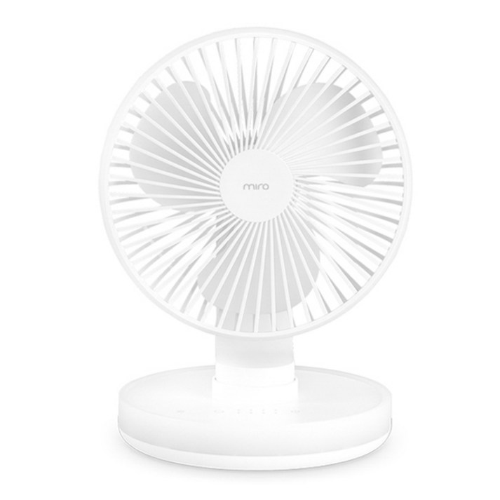 미로 무선 탁상용 선풍기 MTF03, 화이트, MTF03