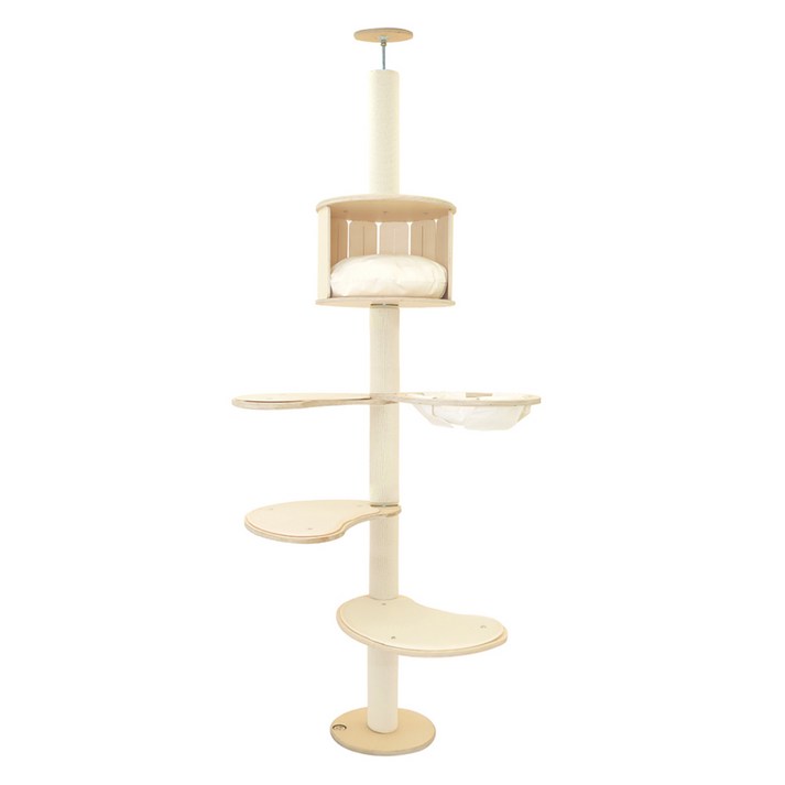 캣츠드림 부족함없이 완벽한 하우스형 풀카펫 캣폴세트 002 대 A형