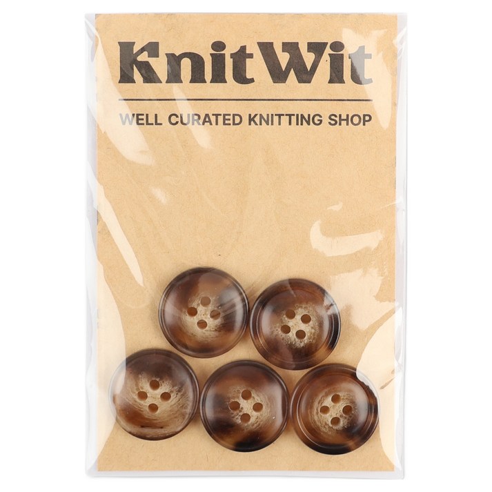 니트위트 마블링 단추 20mm 5p