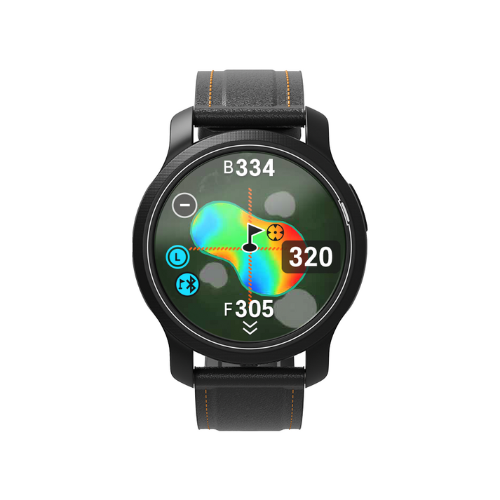 골프버디 aim W12 GPS 스마트핀 호환 시계형 골프 거리측정기, 단일상품, 블랙 20231228